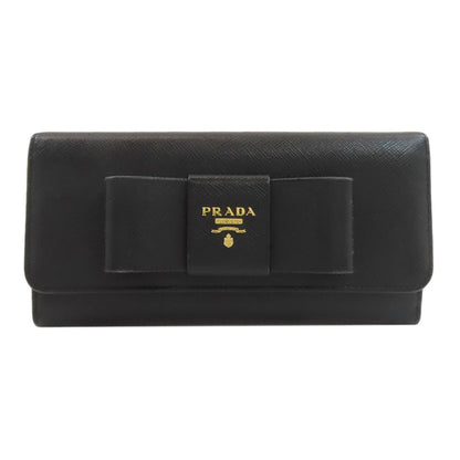 PRADA プラダ フィオッコ 長財布（小銭入れあり） サフィアーノ レディース 中古