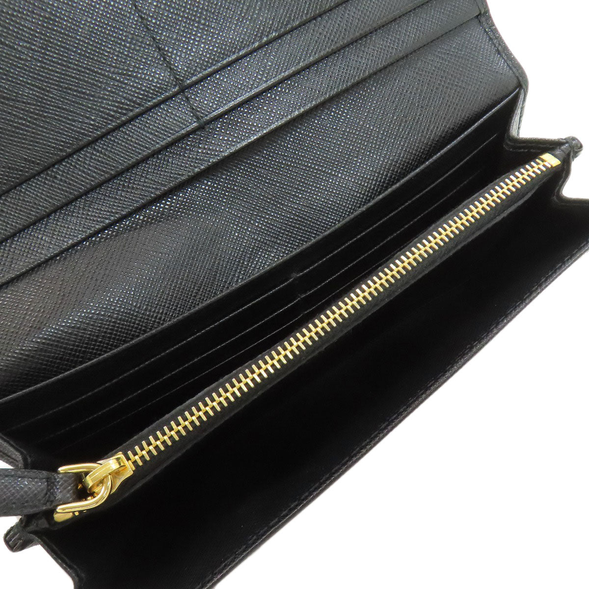 PRADA プラダ フィオッコ 長財布（小銭入れあり） サフィアーノ レディース 中古