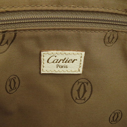 CARTIER カルティエ マルチェロ ハンドバッグ レザー レディース 中古