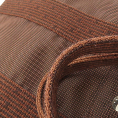 HERMES エルメス エールラインPM ハンドバッグ キャンバス レディース 中古