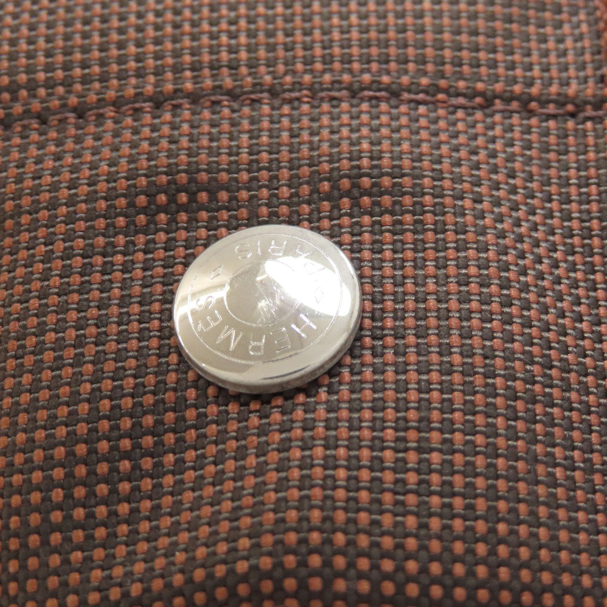 HERMES エルメス エールラインPM ハンドバッグ キャンバス レディース 中古