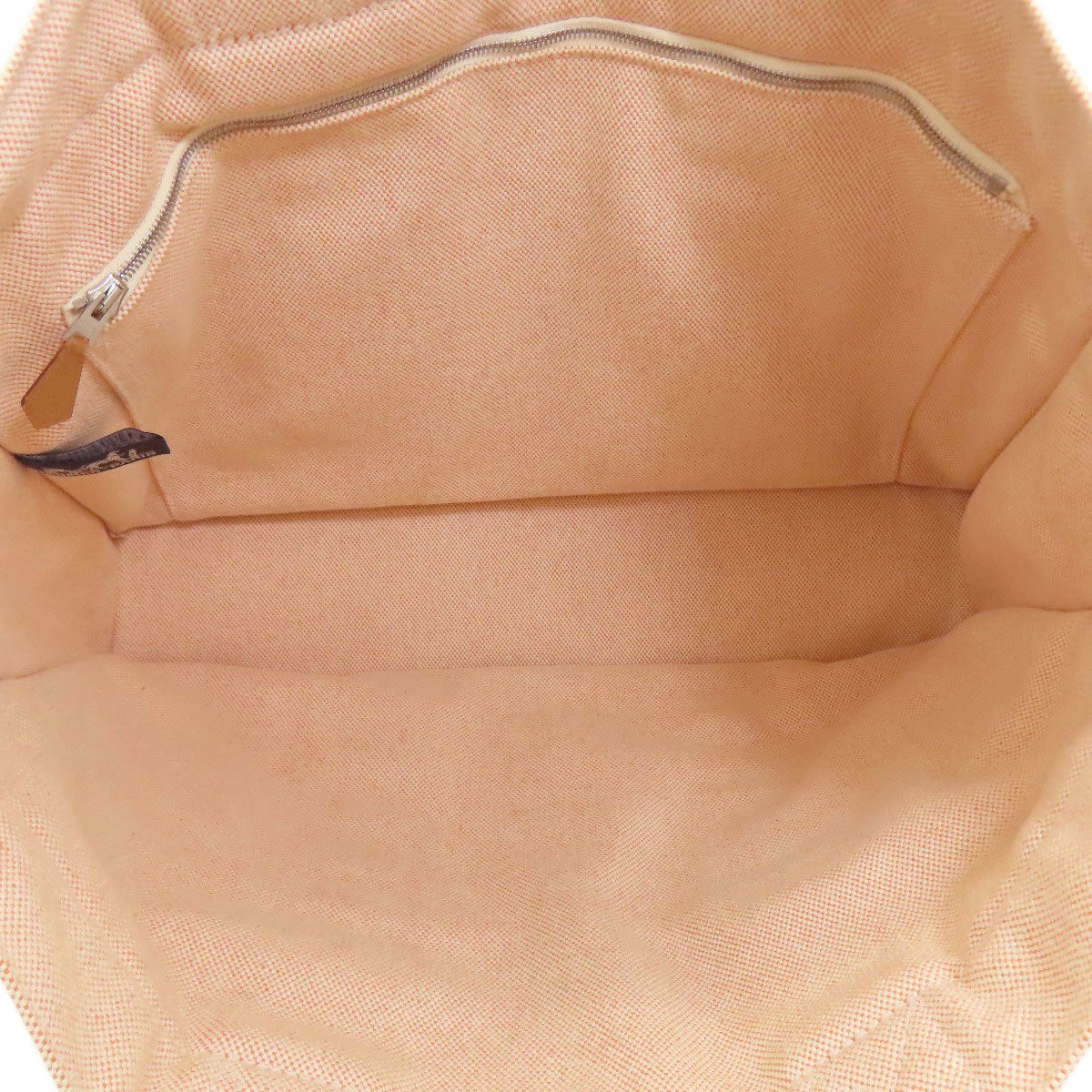HERMES エルメス サックフール トゥMM ハンドバッグ キャンバス レディース 中古