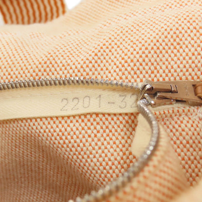 HERMES エルメス サックフール トゥMM ハンドバッグ キャンバス レディース 中古
