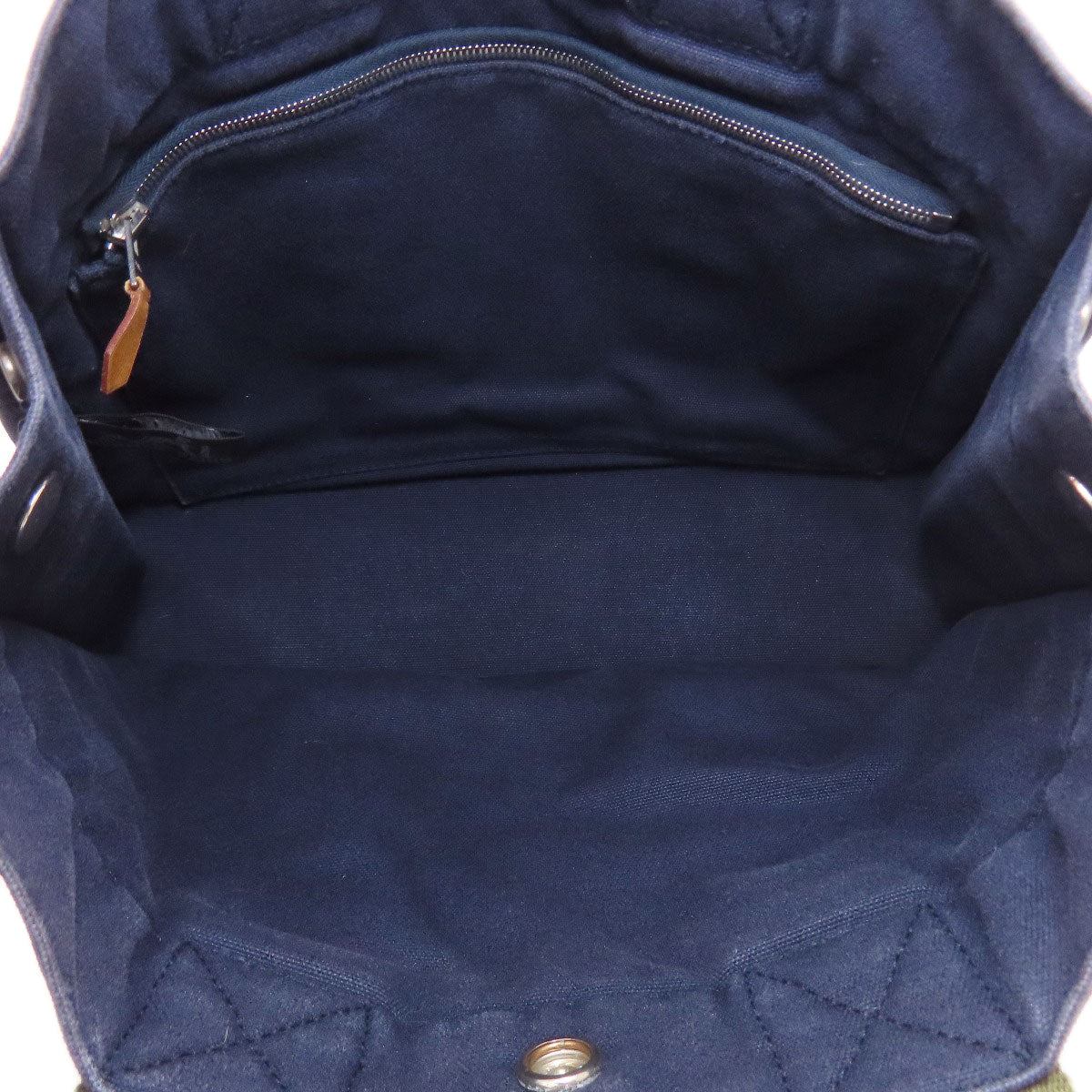 HERMES エルメス サックフールトゥPM ハンドバッグ キャンバス レディース 中古