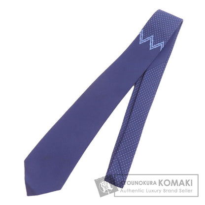 HERMES エルメス ドット柄 ネクタイ シルク メンズ 中古