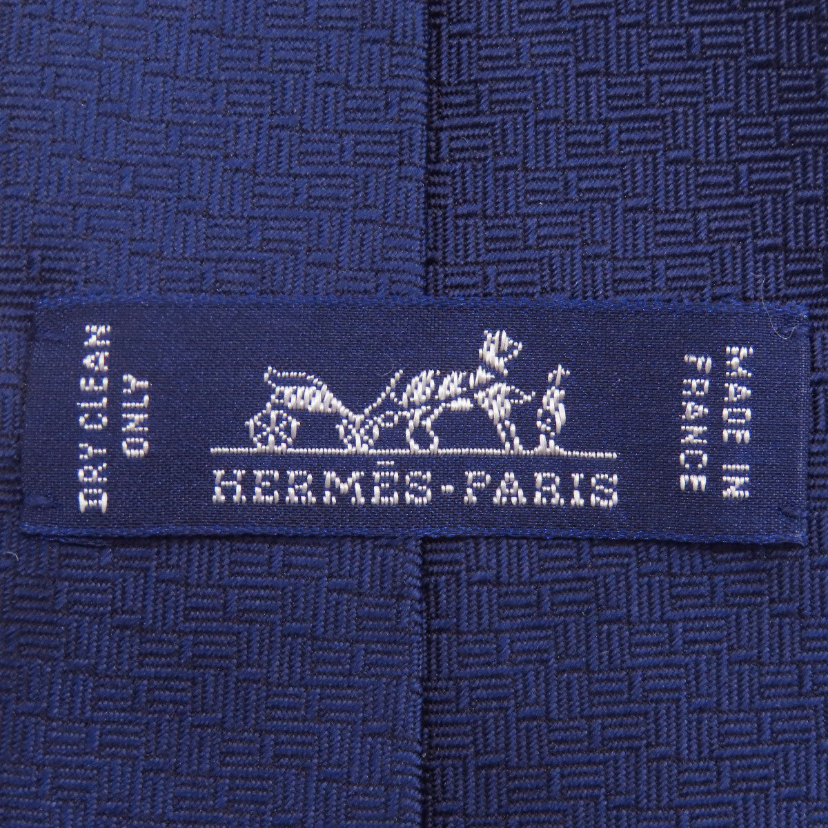 HERMES エルメス ドット柄 ネクタイ シルク メンズ 中古