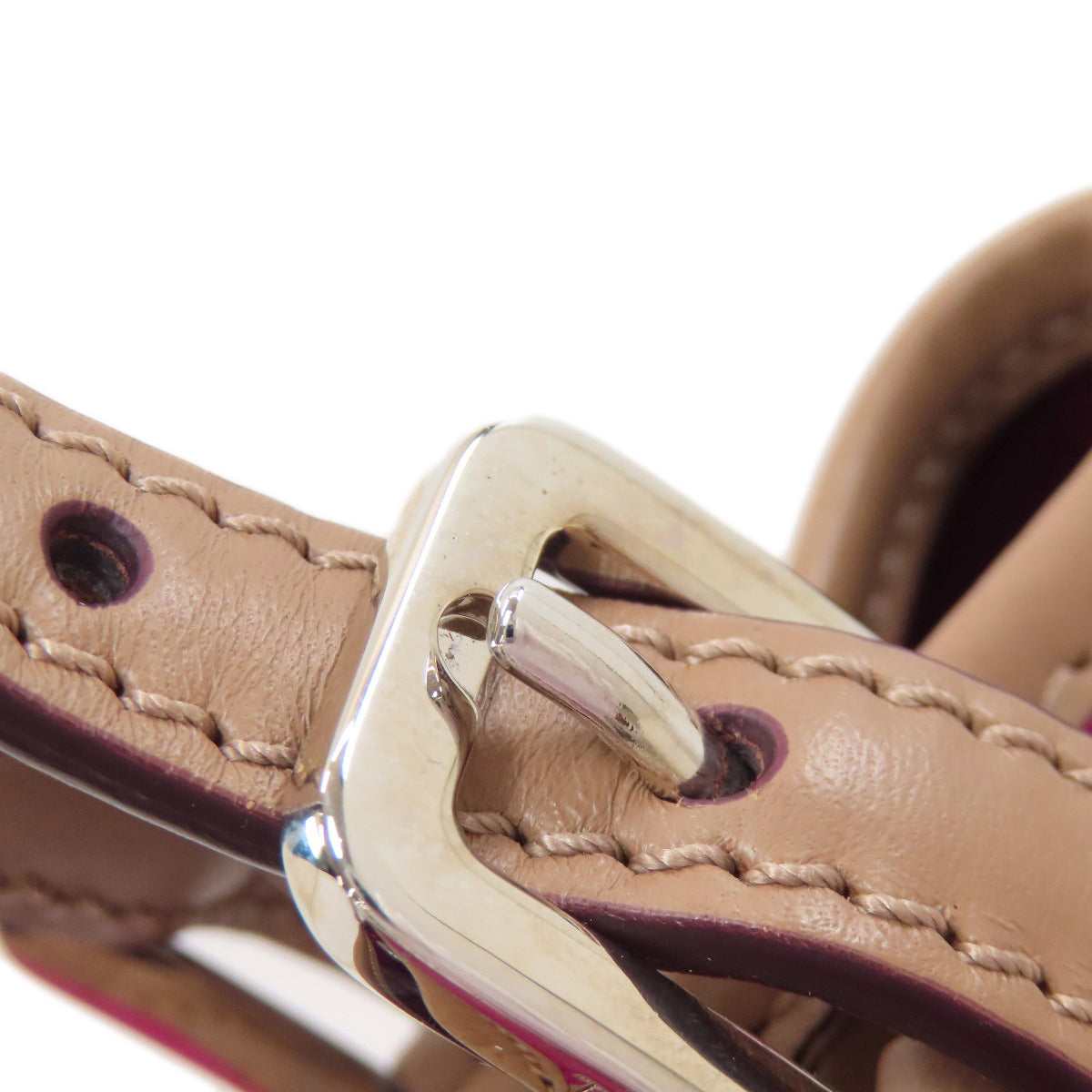 TODS トッズ ロゴ ハンドバッグ PVC レディース 中古
