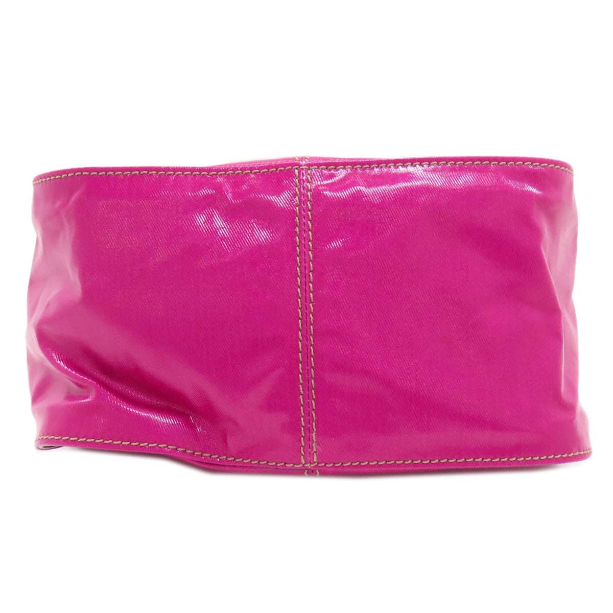 TODS トッズ ロゴ ハンドバッグ PVC レディース 中古