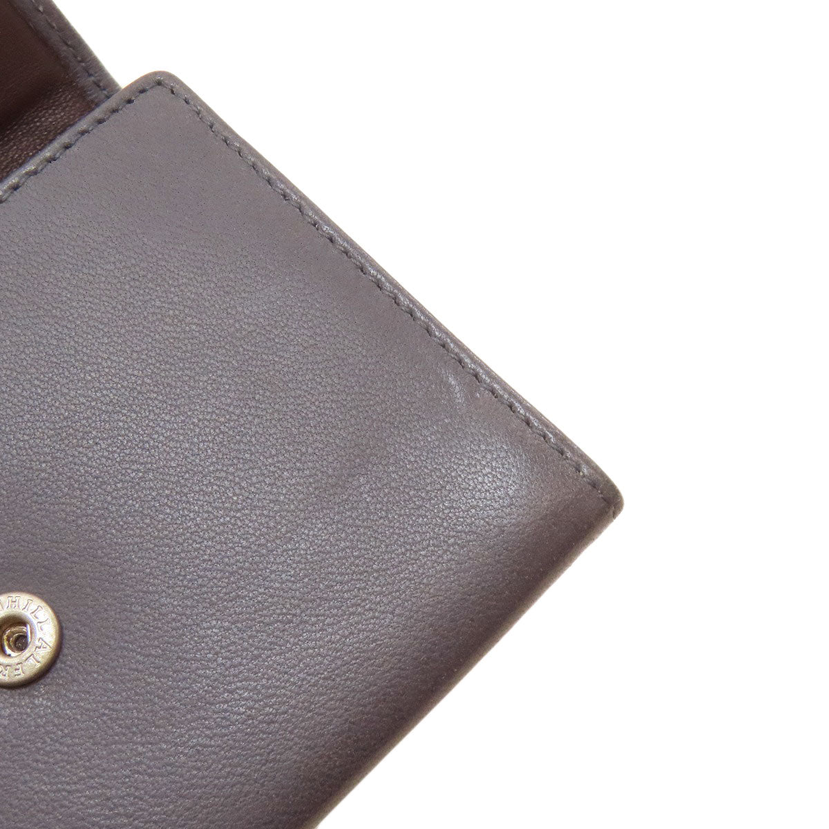Dunhill ダンヒル ロゴ カードケース カーフ メンズ 中古