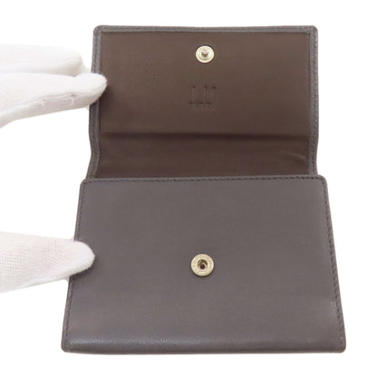 Dunhill ダンヒル ロゴ カードケース カーフ メンズ 中古