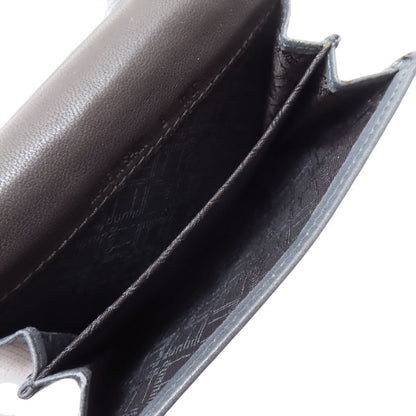 Dunhill ダンヒル ロゴ カードケース カーフ メンズ 中古