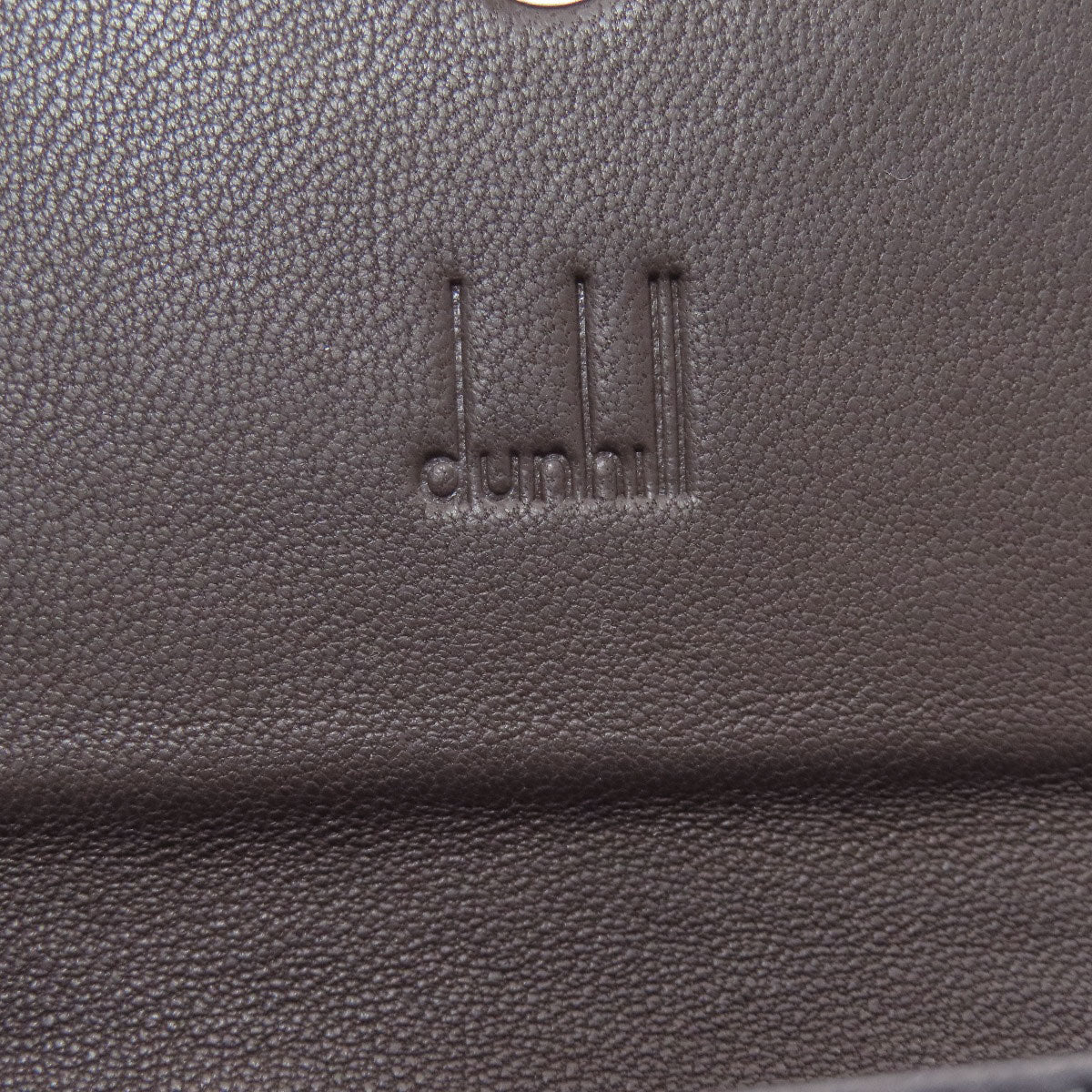 Dunhill ダンヒル ロゴ カードケース カーフ メンズ 中古