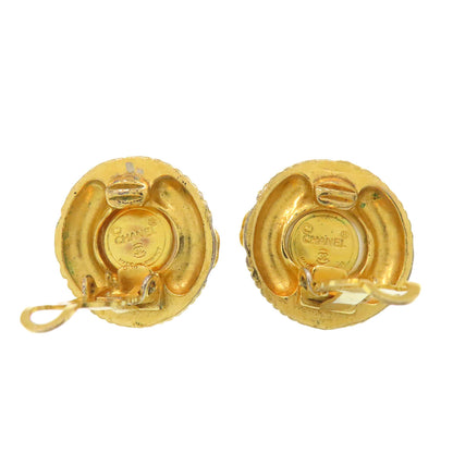 CHANEL シャネル フェイクパール ココマーク イヤリング 金属製 レディース 中古