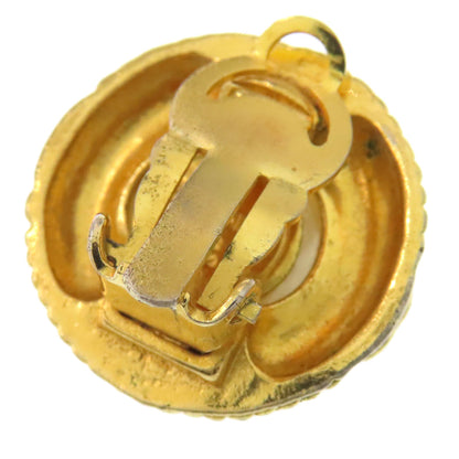 CHANEL シャネル フェイクパール ココマーク イヤリング 金属製 レディース 中古