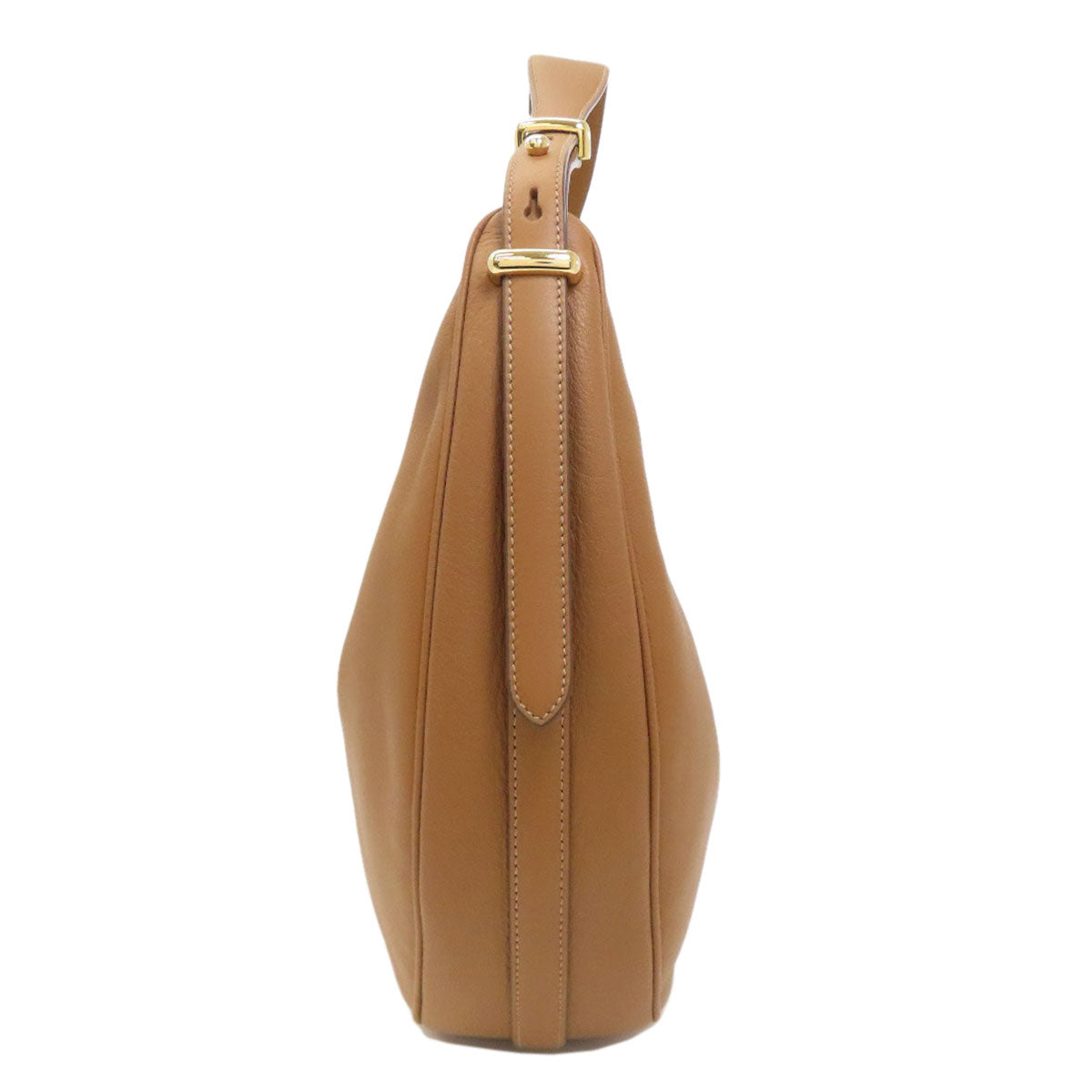 PRADA プラダ ロゴ金具 ショルダーバッグ カーフ レディース 中古