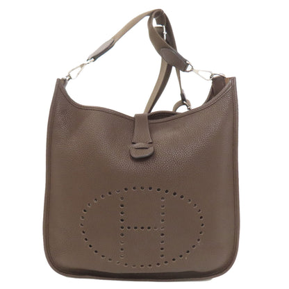 HERMES エルメス エブリン3 GM シルバー金具 ショルダーバッグ トリヨン レディース 中古