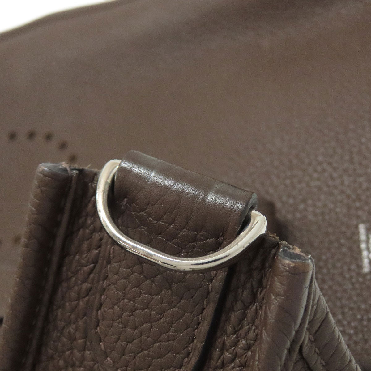 HERMES エルメス エブリン3 GM シルバー金具 ショルダーバッグ トリヨン レディース 中古