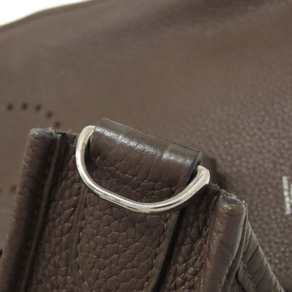 HERMES エルメス エブリン3 GM シルバー金具 ショルダーバッグ トリヨン レディース 中古