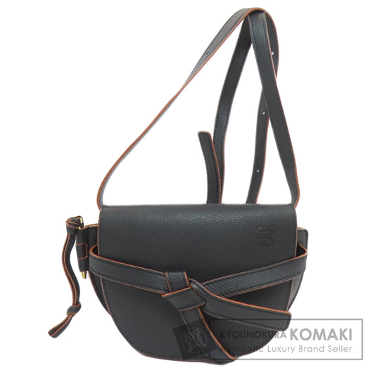 LOEWE ロエベ ゲートバッグ スモール ショルダーバッグ カーフ レディース 中古