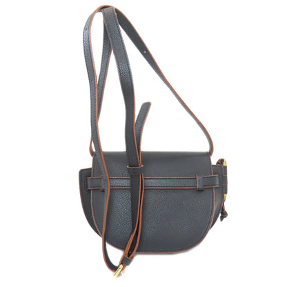 LOEWE ロエベ ゲートバッグ スモール ショルダーバッグ カーフ レディース 中古