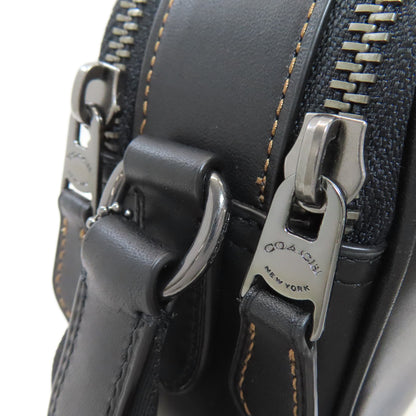 COACH コーチ C4148 グラハム クロスボディ ショルダーバッグ レザー レディース 中古