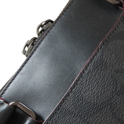 COACH コーチ F73970 シグネチャー 2WAY ビジネスバッグ PVC メンズ 中古