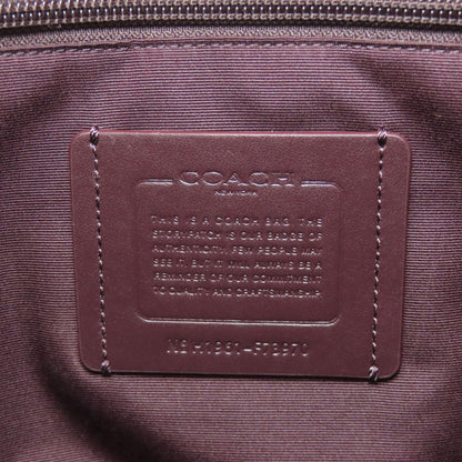 COACH コーチ F73970 シグネチャー 2WAY ビジネスバッグ PVC メンズ 中古