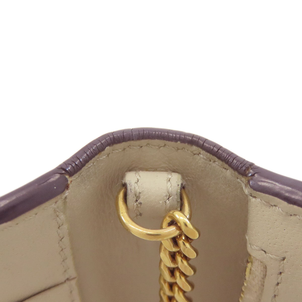 CELINE セリーヌ バイカラー 二つ折り財布（小銭入れあり） レザー レディース 中古