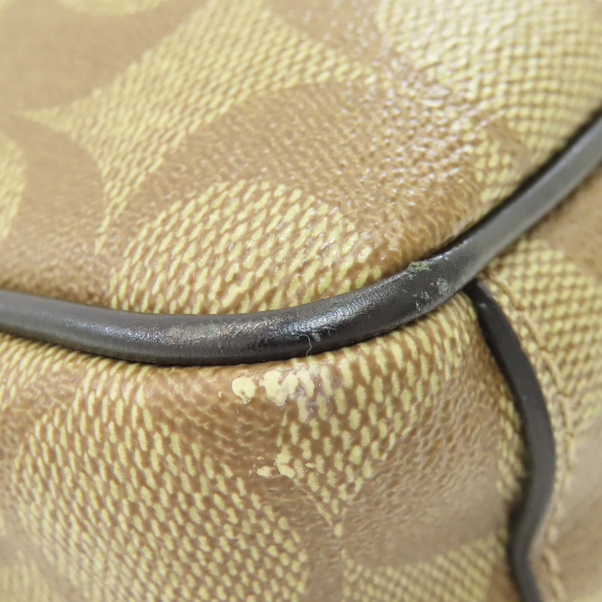 COACH コーチ F50715 シグネチャー ショルダーバッグ PVC レディース 中古