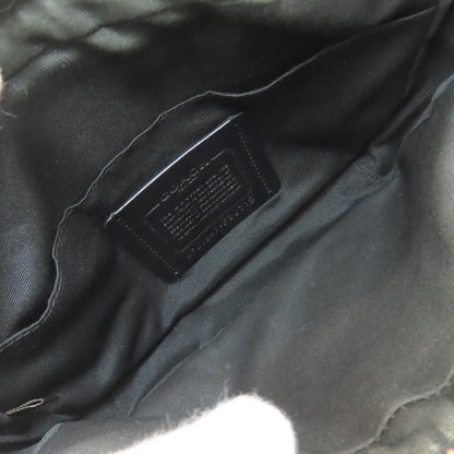 COACH コーチ F50715 シグネチャー ショルダーバッグ PVC レディース 中古