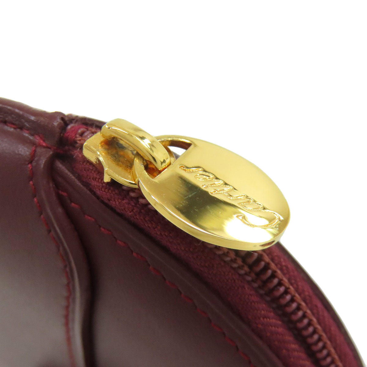 CARTIER カルティエ マストライン コインケース レザー レディース 中古