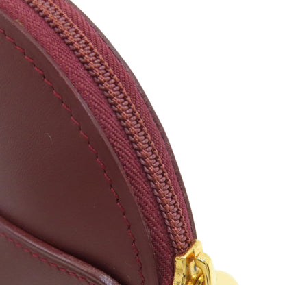CARTIER カルティエ マストライン コインケース レザー レディース 中古