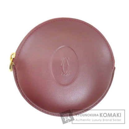 CARTIER カルティエ マストライン コインケース レザー レディース 中古