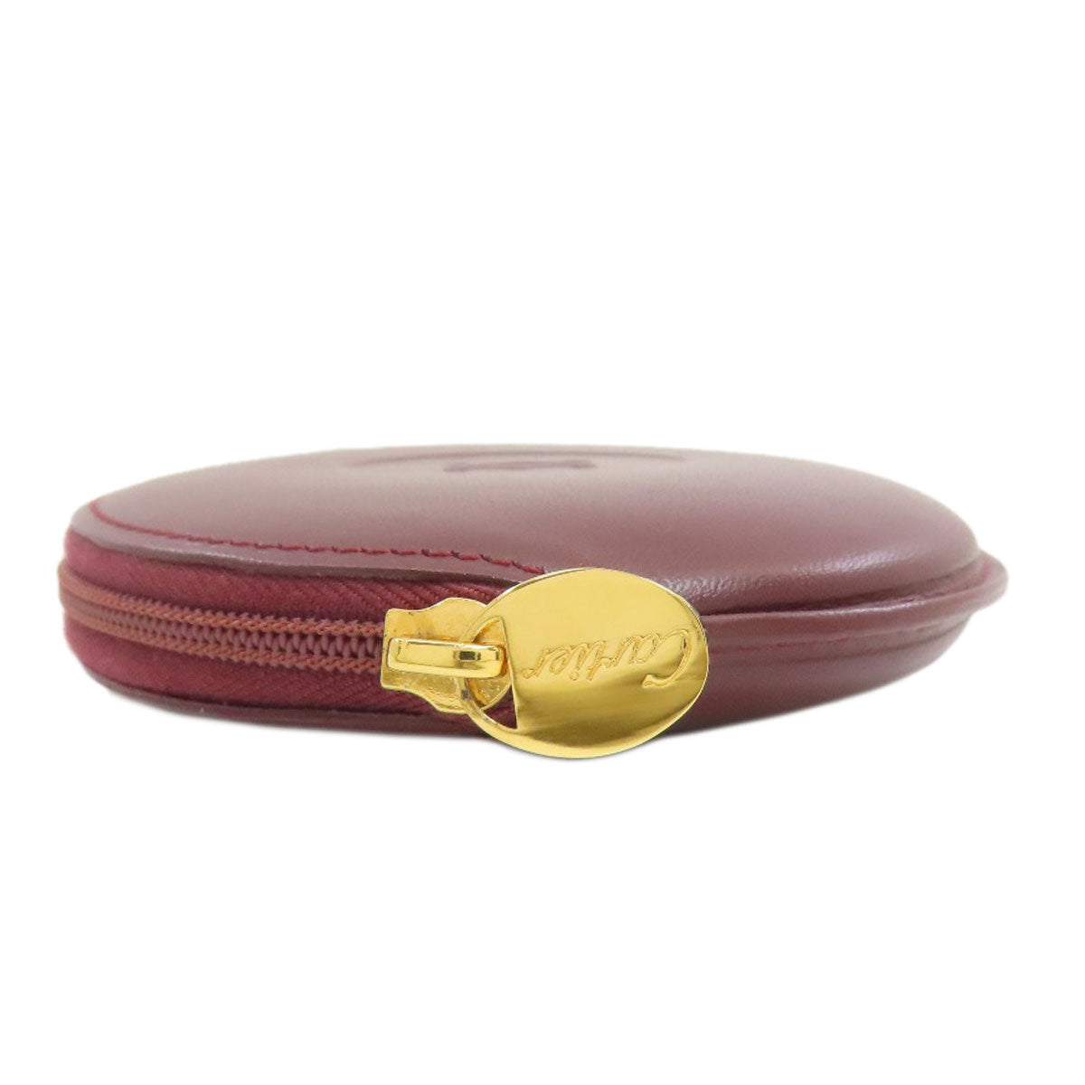 CARTIER カルティエ マストライン コインケース レザー レディース 中古