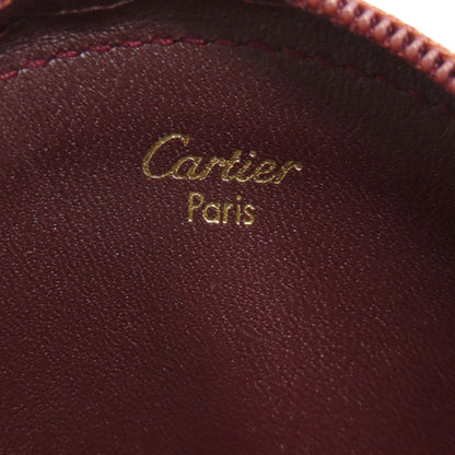 CARTIER カルティエ マストライン コインケース レザー レディース 中古