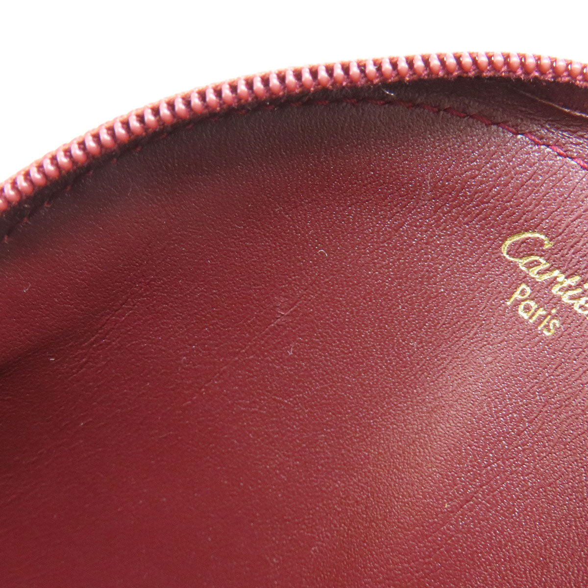 CARTIER カルティエ マストライン コインケース レザー レディース 中古