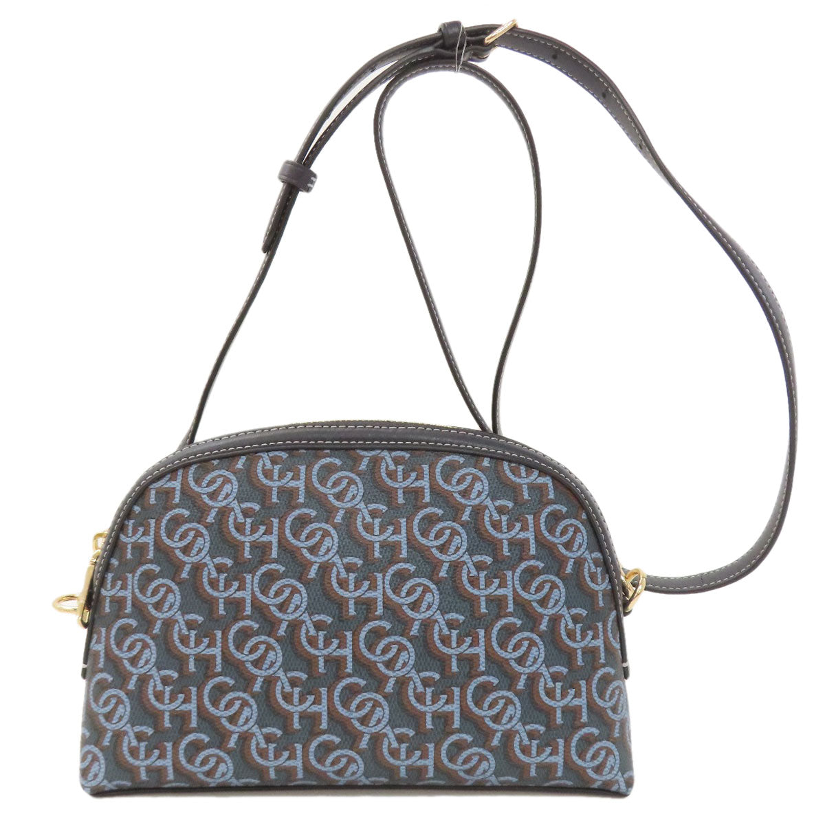 COACH コーチ CF343 マディ シグネチャー ショルダーバッグ PVC レディース 中古