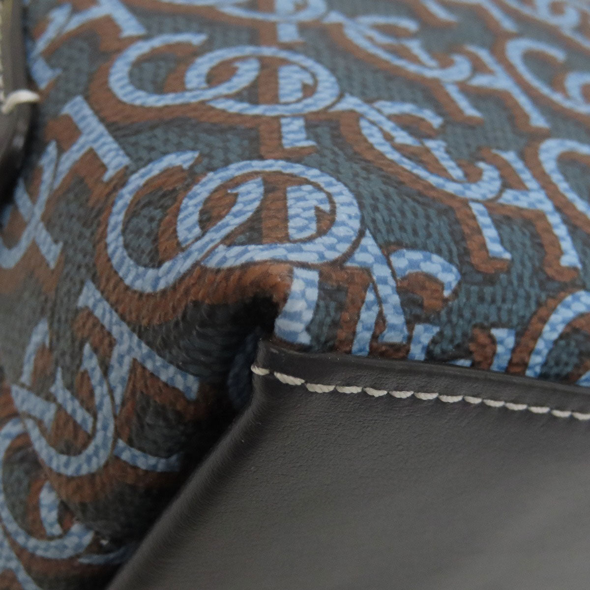 COACH コーチ CF343 マディ シグネチャー ショルダーバッグ PVC レディース 中古