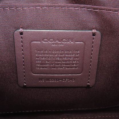 COACH コーチ CF343 マディ シグネチャー ショルダーバッグ PVC レディース 中古