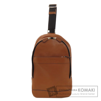 COACH コーチ F71751 ロゴ ボディバッグ レザー レディース 中古