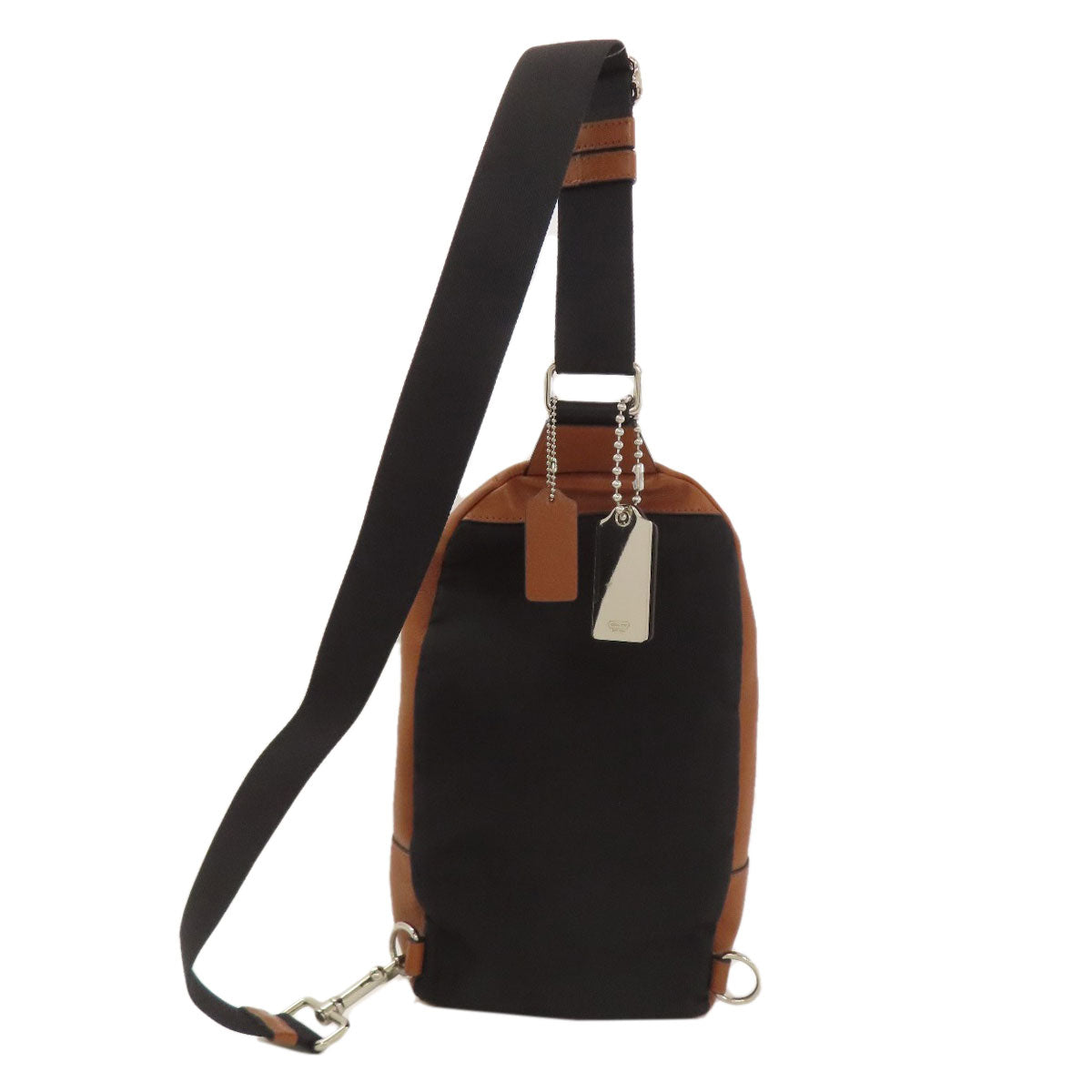 COACH コーチ F71751 ロゴ ボディバッグ レザー レディース 中古