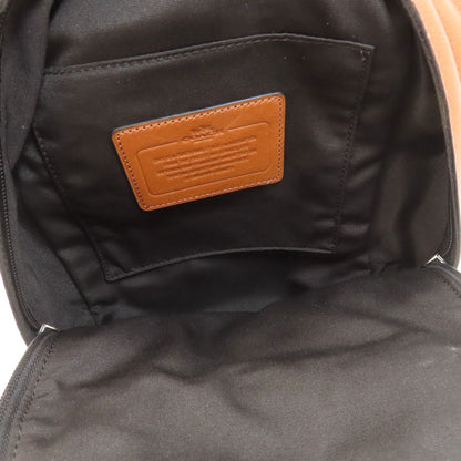 COACH コーチ F71751 ロゴ ボディバッグ レザー レディース 中古