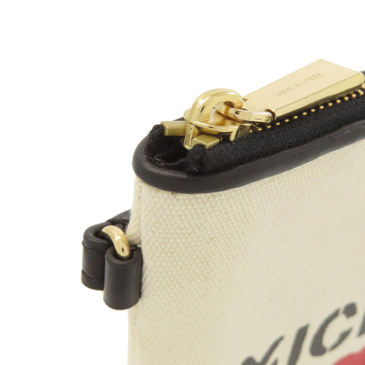 Michael Kors マイケルコース ロゴ クラッチバッグ キャンバス レディース 中古