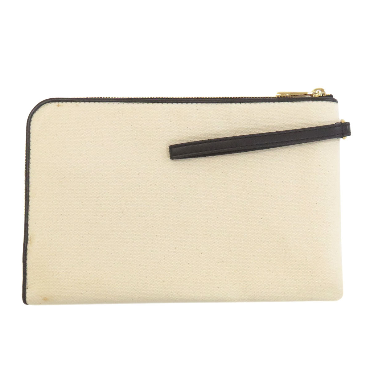 Michael Kors マイケルコース ロゴ クラッチバッグ キャンバス レディース 中古