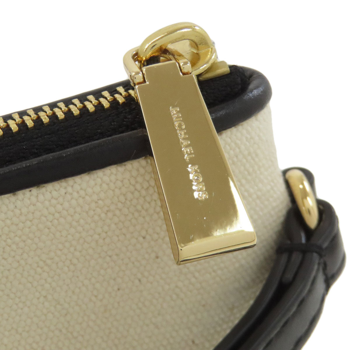 Michael Kors マイケルコース ロゴ クラッチバッグ キャンバス レディース 中古