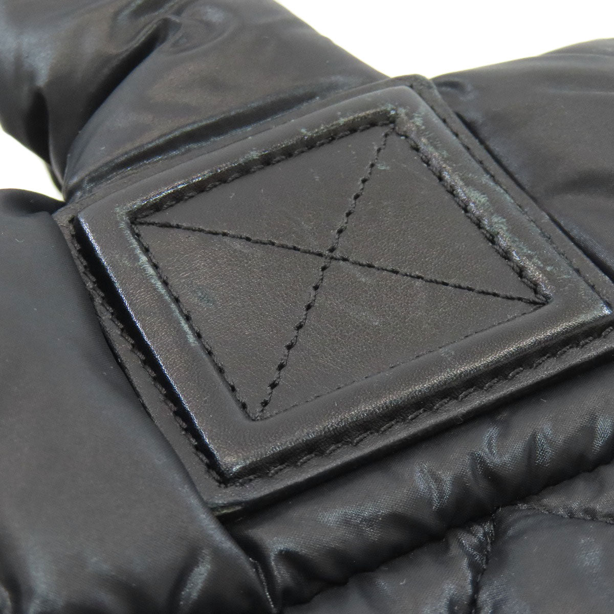 CHANEL シャネル コココクーン シルバー金具 ハンドバッグ ナイロン レディース 中古