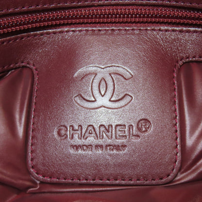 CHANEL シャネル コココクーン シルバー金具 ハンドバッグ ナイロン レディース 中古