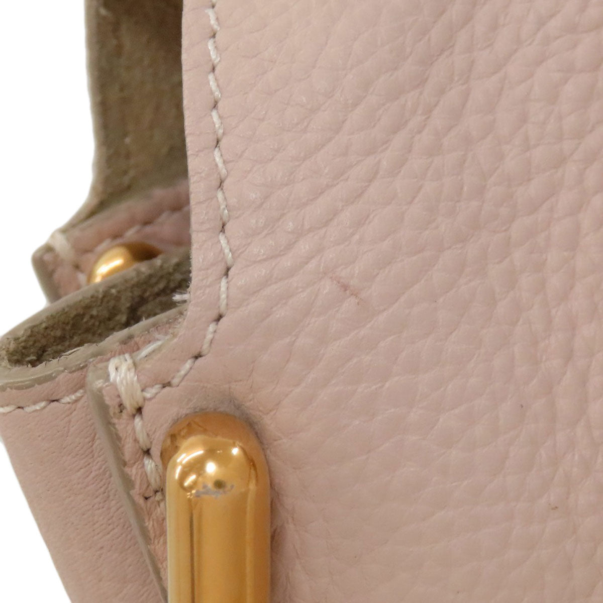 CHLOE クロエ ヘイリー 2WAY ハンドバッグ レザー レディース 中古