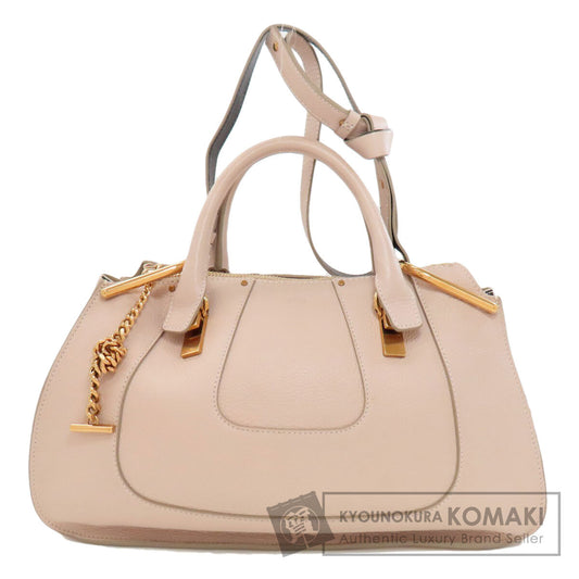 CHLOE クロエ ヘイリー 2WAY ハンドバッグ レザー レディース 中古