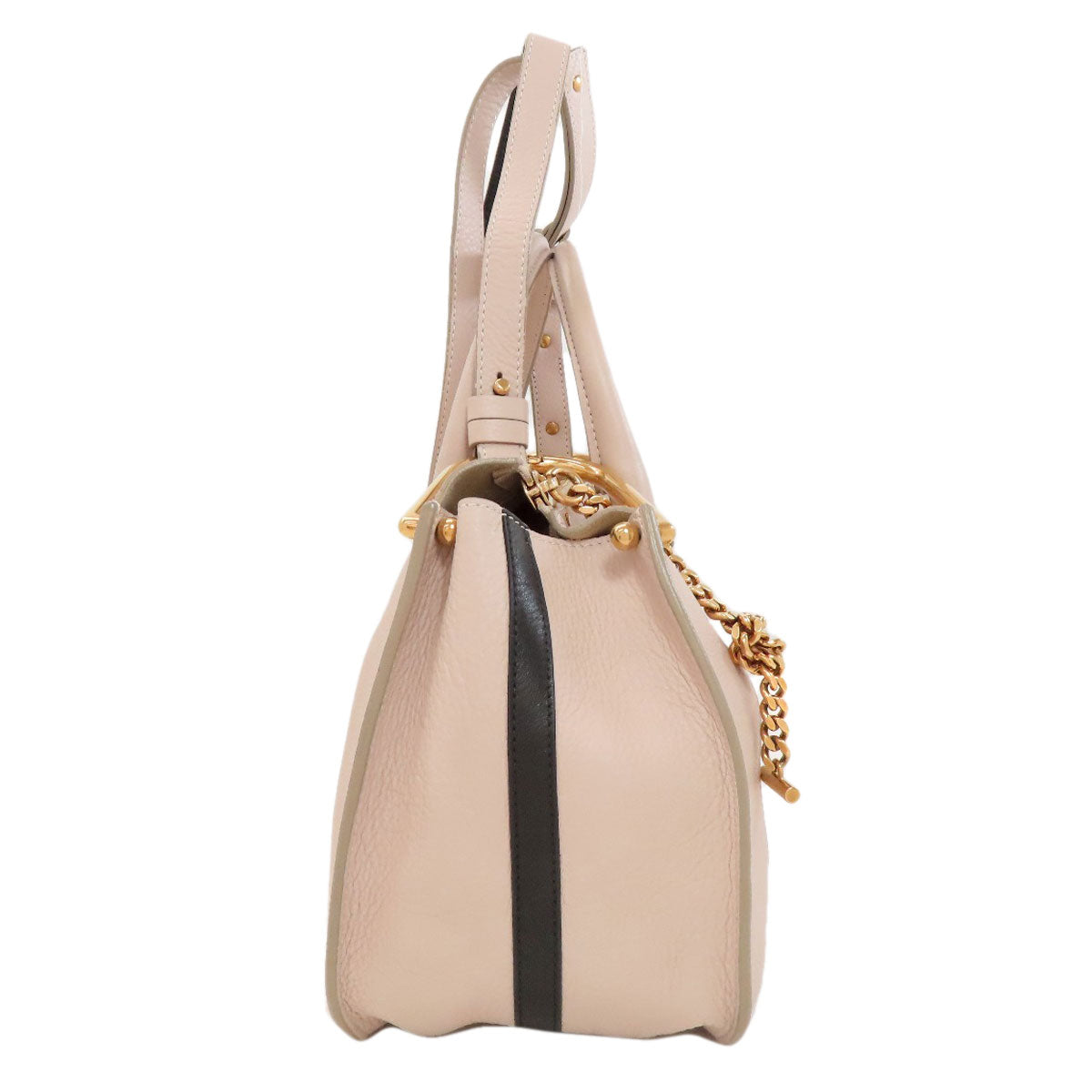 CHLOE クロエ ヘイリー 2WAY ハンドバッグ レザー レディース 中古